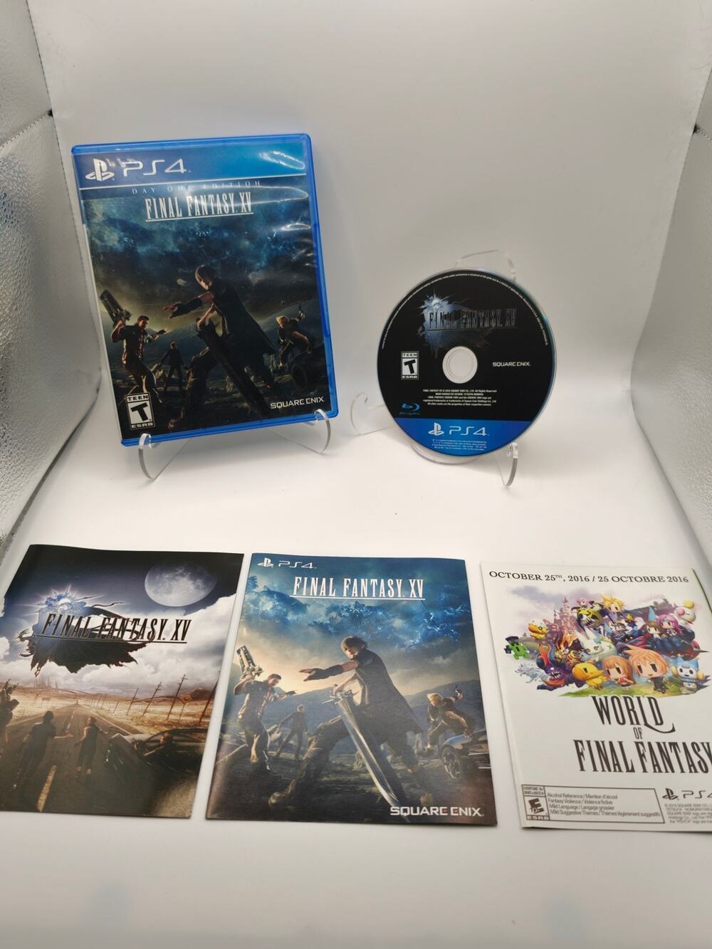 Final Fantasy XV Day One Edition (PS4) CIB - Tested